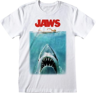 Jaws Classic Movie Poster T-Shirt All Size - For Fan