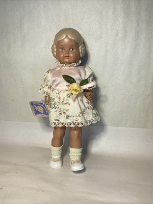 Vintage Schildkrot Design German 10  Jointed Plastic Doll Turtle Mark 25 Girl