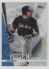 2017 Topps Finest Refractor Christian Yelich #21 8k4