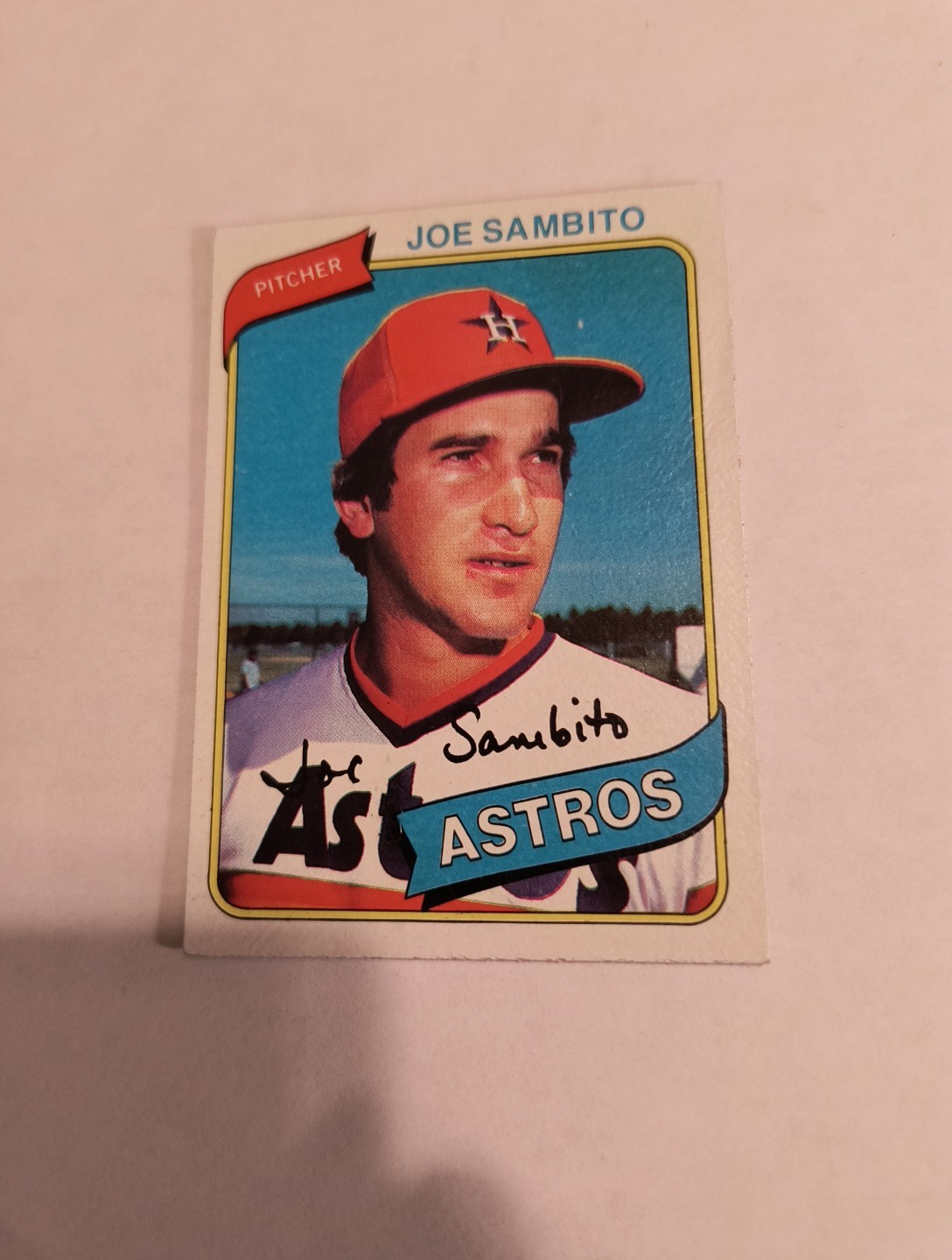 JOE SAMBITO 1980 TOPPS #571 FREE SHIPPING 