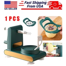 1PC Hand Cranked Apple Peeler Slicer Kit Fruit Cutter Processing Machine Tool