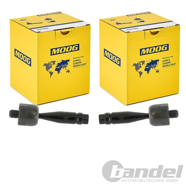 2X Moog Axialgelenk Spurstange Passend FüR Audi A4 A6 A8 Allroad Seat Exeo Skoda-image
