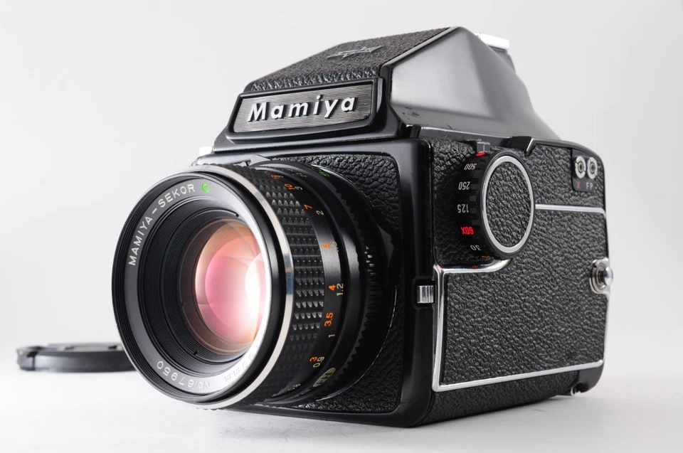 **NEAR MINT-** Mamiya M645 Eye Level Finder + Sekor C 80mm f/2.8 + Cap FromJapan - Image 2 of 4