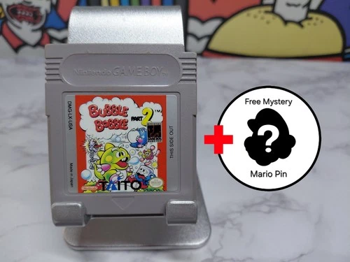 BUBBLE BOBBLE PART 2 Nintendo Gameboy Cart Only Tested & Authentic