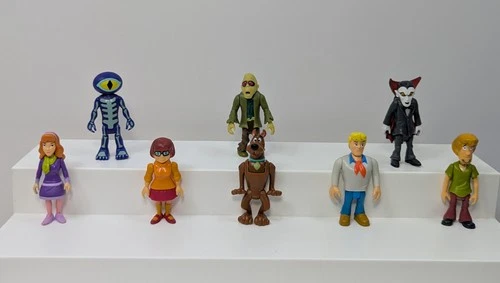 Scooby-Doo Mini Mystery Mates Action Figures Lot Gang Villains Zombie Dracula