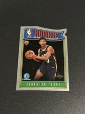 2025/26 Topps Bowman Basketball Jeremiah Fears Die Cut Chrome RC