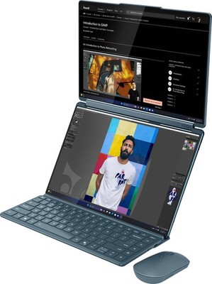 Lenovo - Yoga Book 9i 2-in-1 14