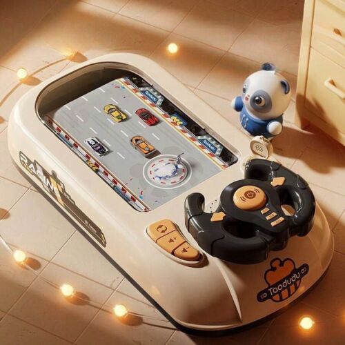 Racing Adventure Car Steering Wheel Toy For Kids Musical Driving Game
