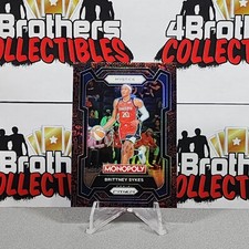 2024 Prizm Monopoly BRITTNEY SYKES Red Icons Prizm #38 Washington Mystics