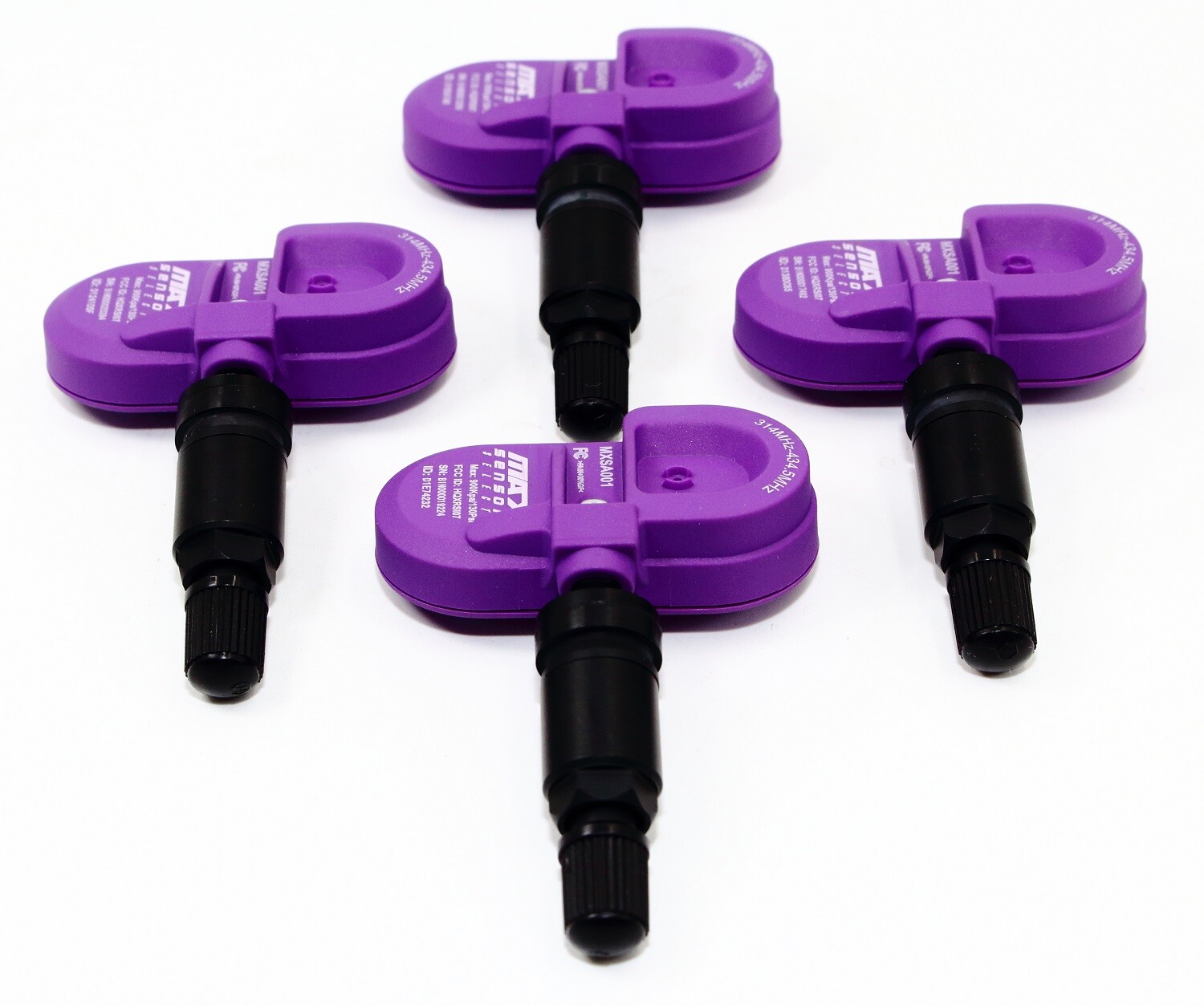 4 MAX 433mhz TPMS Tire Sensors for Maserati Quattroporte 67000279 5154876AB MB