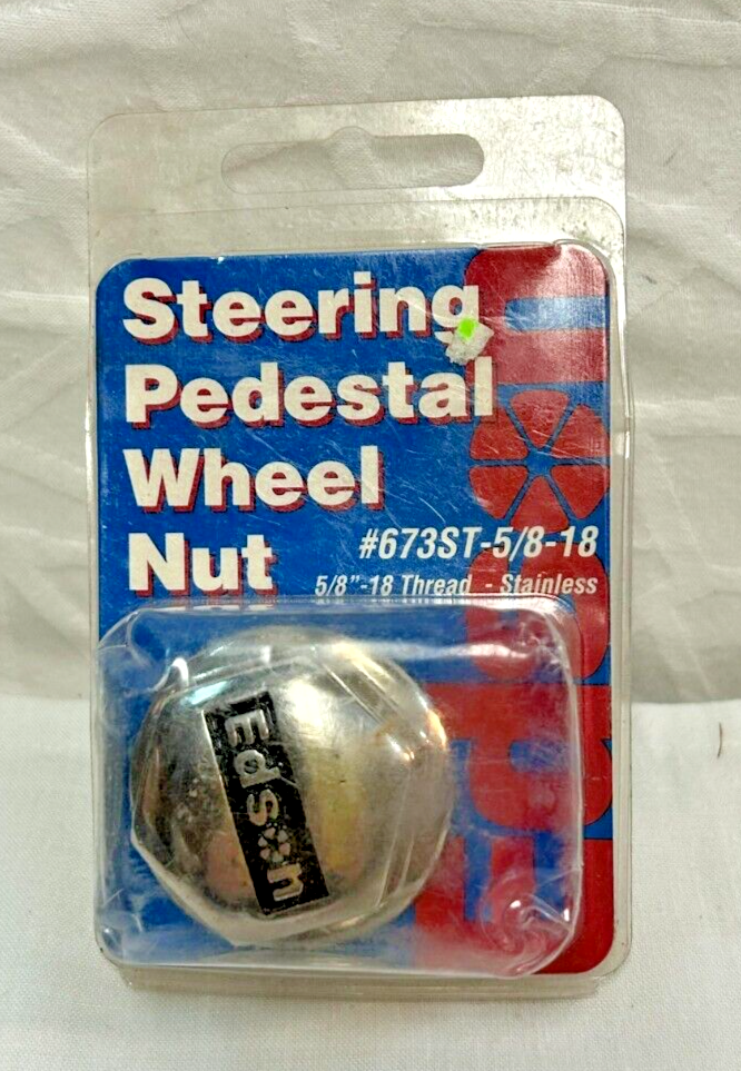 Boat Steering Pedestal Wheel Center Cap Nut Edson 5/818 eBay