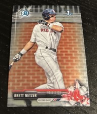 2017 Bowman Draft Brett Netzer 1st Bowman Chrome 