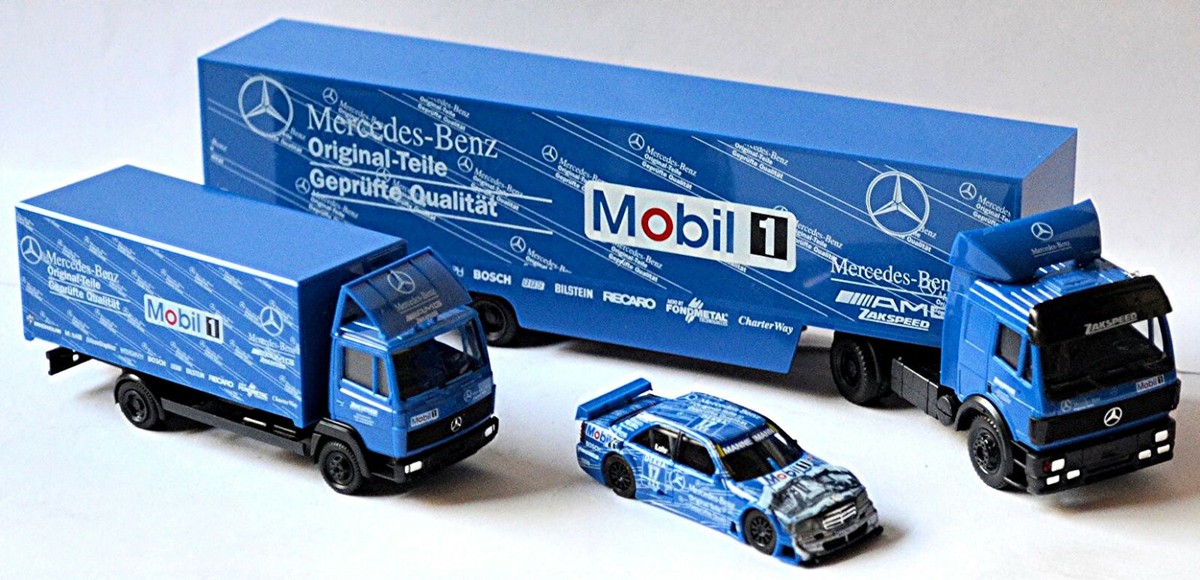Mercedes Benz Set DTM´95 Original Teile Zakspeed Racing #17 E.Lohr