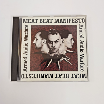MEAT BEAT MANIFESTO - Armed Audio Warfare - CD - 1990 - WAXTRAX