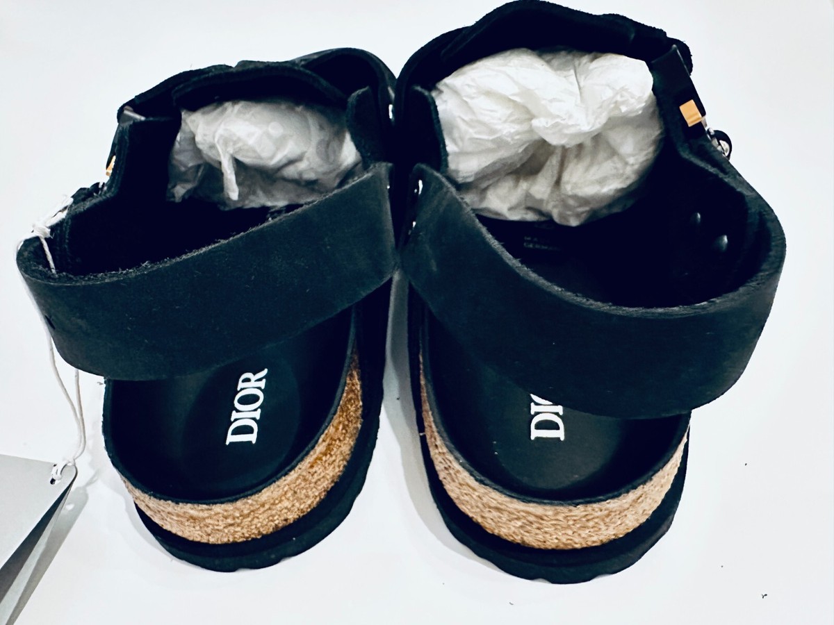 Dior by Birkenstock Tokio Mule Black 41 slipper New w/box | eBay Dior by Birkenstock Tokio Mule Black 41 slipper New w/box | eBay