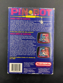 PinBot Pinball (Nintendo Entertainment System, NES) in Box