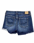 American Eagle Dark Washed Blue Denim Shorts Super Stretch Women’s Size 8 — photo 2