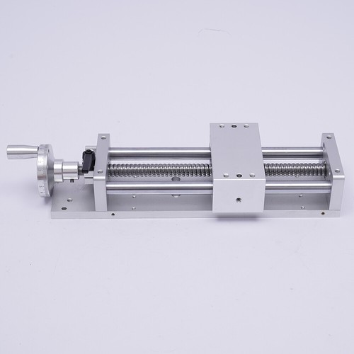 Manual Cross Sliding Table 200MM Linear Rail Slide Stage Actuator Table CNC Mill - Afbeelding 1 van 11