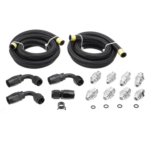 Universal Steering Pump Hose Kit For LS Swap Pressure Return Line LS1