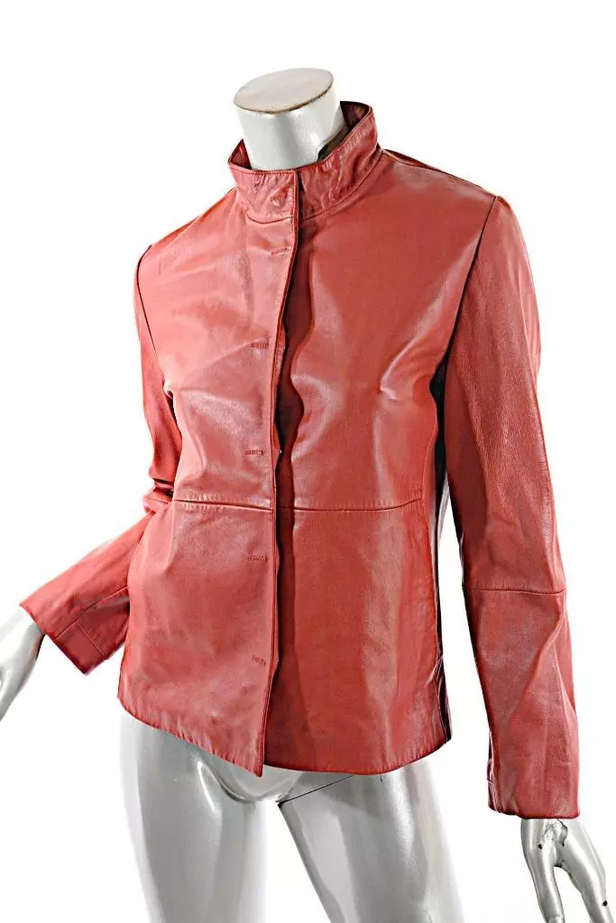Stefanel leather jacket cheap