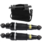 Rear Air Shock Absorbers & Compressor for Nissan Armada 2005-2008 QX56 2004-2008