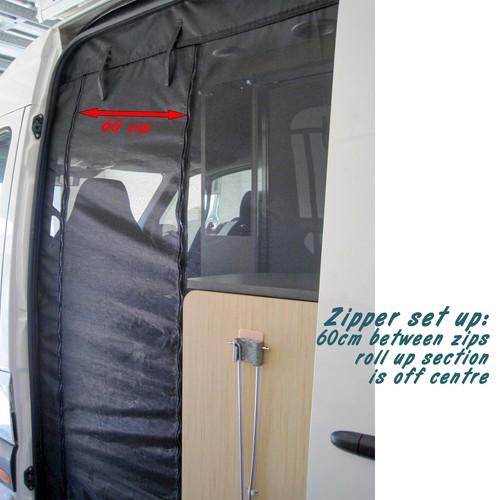 sliding door fly screen RV flyscreen Mercedes Sprinter >2006 Highroof