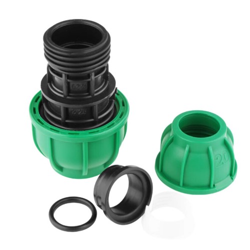 MDPE Compression Fittings Straight Reducer Water Pipe Connector Adapter 20-63mm - Picture 5 of 23