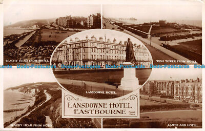 R113829 Lansdowne Hotel. Eastbourne. Multi View. S. und E. Norman. RP. 1937