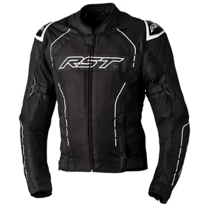 RST S1 Mesh Men's Textile Motorcycle Jacket - Black/White
