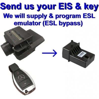 #ad Mercedes Benz esl elv programming emulator esl bypass $150.00