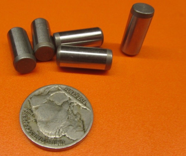 Lot De 20 Goupilles Cylindriques Acier Surdimensionnées .001" - 5/16" X 1-1/4"