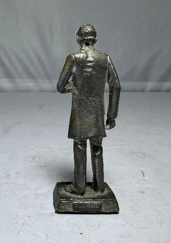 Vintage Abraham Lincoln 16th President Pewter 2 3.4 Inch Statue Unbranded Mint - Picture 3 of 4