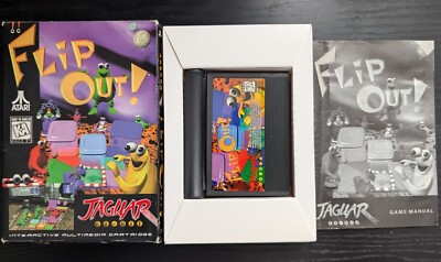 Flipout - Atari Jaguar - Originalverpackt & Komplett!