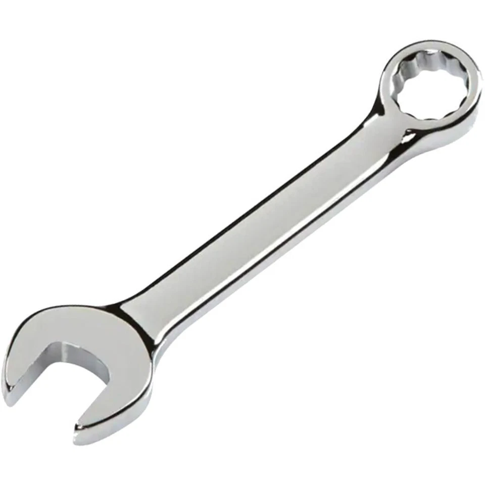 SILVERLINE King Dick Stubby Spanner Combination Fixed Head Wrench Metric 9mm - 20mm
