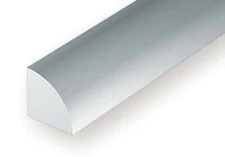 Evergreen Scale Models 248 Quarter Round Styrene Rod .060" (4 Pack)