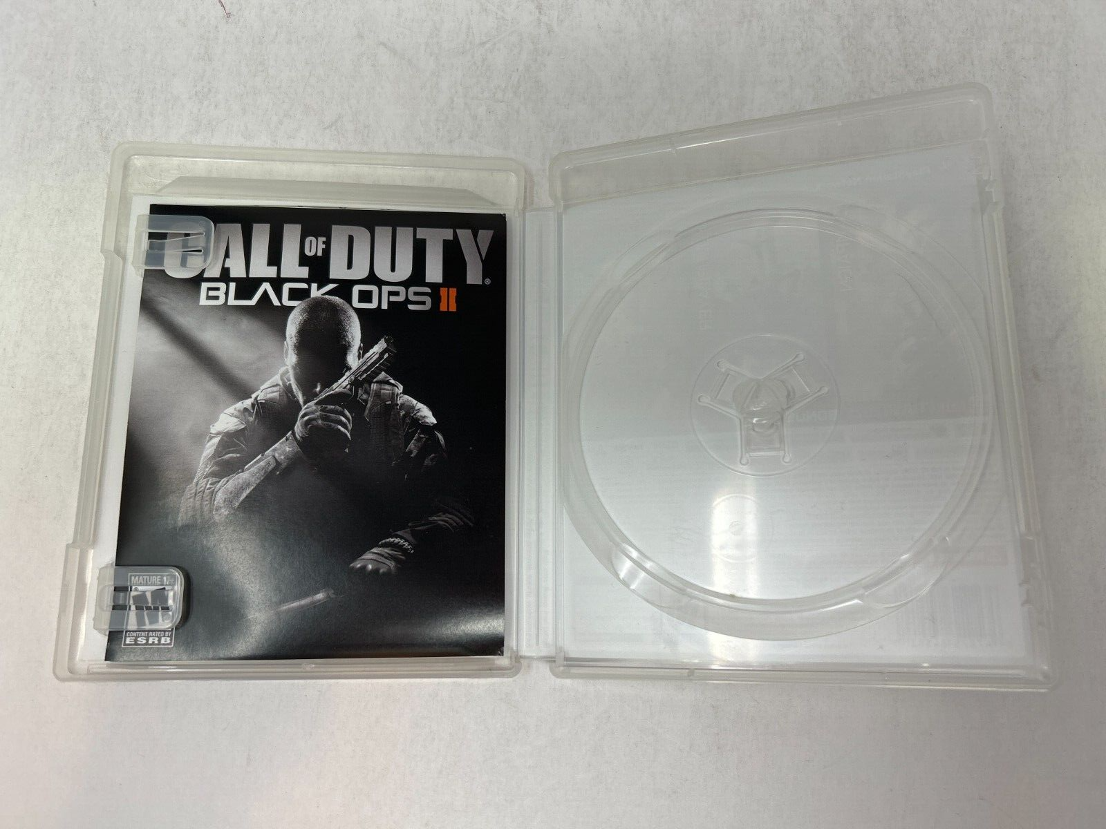 Case and Manual Only NO GAME Call of Duty Black Ops II Xbox 360