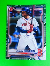 Jeisson Rosario 2021 Bowman #BP-37 Prospects Camo Boston Red Sox