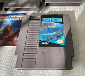 NES NINTENDO GAME LOT WIZARD & WARRIORS II WRATH BLACK MANTA SNAKE'S REVENGE EUC