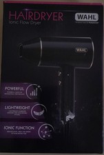 Wahl Ionic Flow Lightweight Hair Dryer Black Brand New
