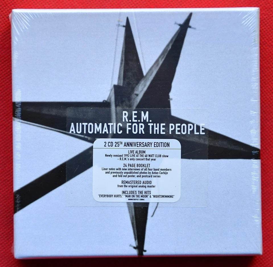 R.E.M. – Automatic For The People - BOX SET - LIMITED 25th ANNIVERSARY - SEALED