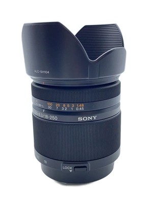 SONY lens DT 18-250mm F3.5-6.3 SAL18250 Used
