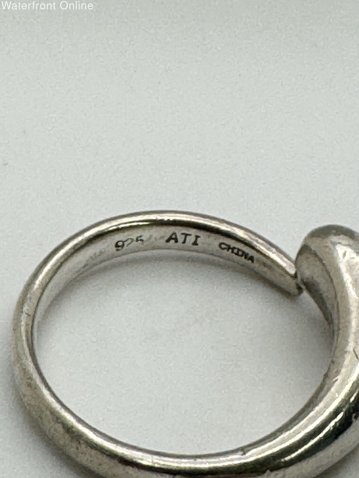 925 Sterling Silver Ring Adjustable Wrap Ring Vin… - image 3