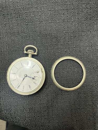 Waltham Watch CGrade Crescent St Model 1883 18S 15J Pocket Watch Does not run - Picture 4 of 8
