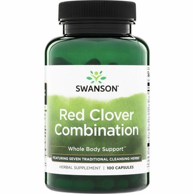 Swanson Red Clover Combination 100 Capsules