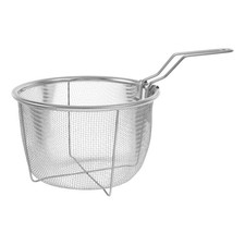 Stainless Steel Deep Fry Basket with Handle 5.9'' Round Fry Basket for Air Fr...