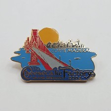 The Cheesecake Factory Corte Madera CAc Grand Opening 2004 Pin Bridge RARE 