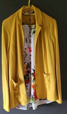 Damen Kleiderset Jacke CECIL XL Bluse Gr.48 Halskette Schnäppchen 