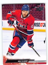 Kale Clague 2022-23 Canadiens Hockey Card