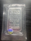 Johnson Matthey Assayers & Refiners 1 Troy oz .999 Fine Silver Bar - Sealed