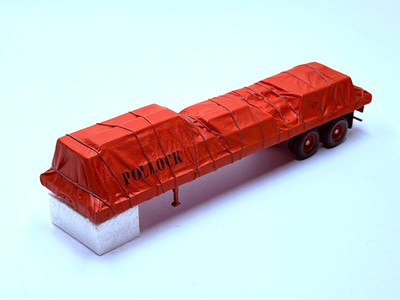 CORGI SHEETED PLATFORM TRAILER MODEL ONLY POLLOCK OF MUSSELBURGH 23301 1:50
